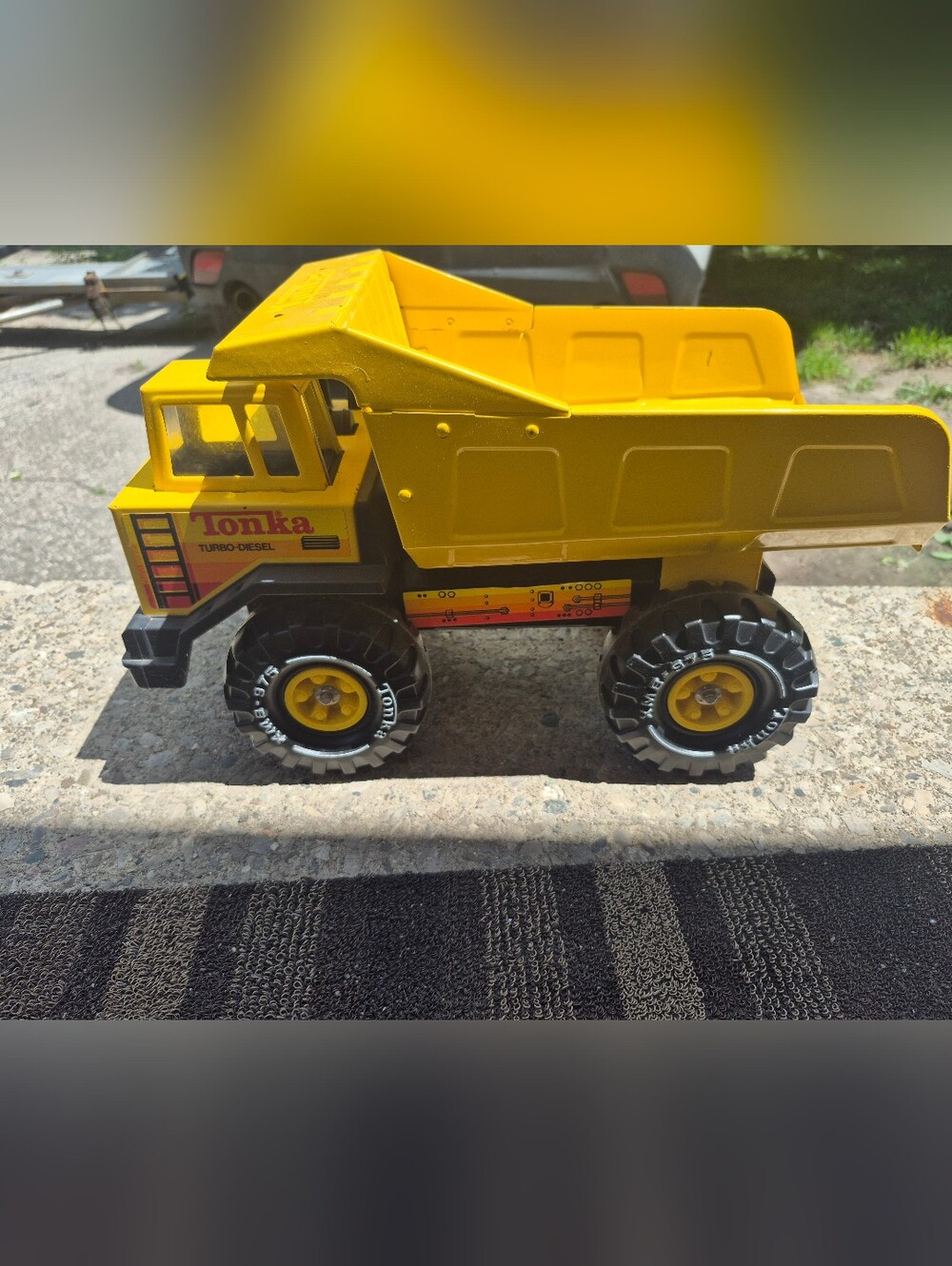 Vintage Mighty Tonka Dump Truck Turbo Diesel